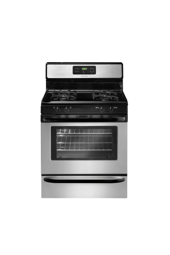 Frigidaire FFGF3023LS Stainless Steel Free Standing 30 Freestanding Gas Range with Ready-Select Controls and Sealed Gas Burners