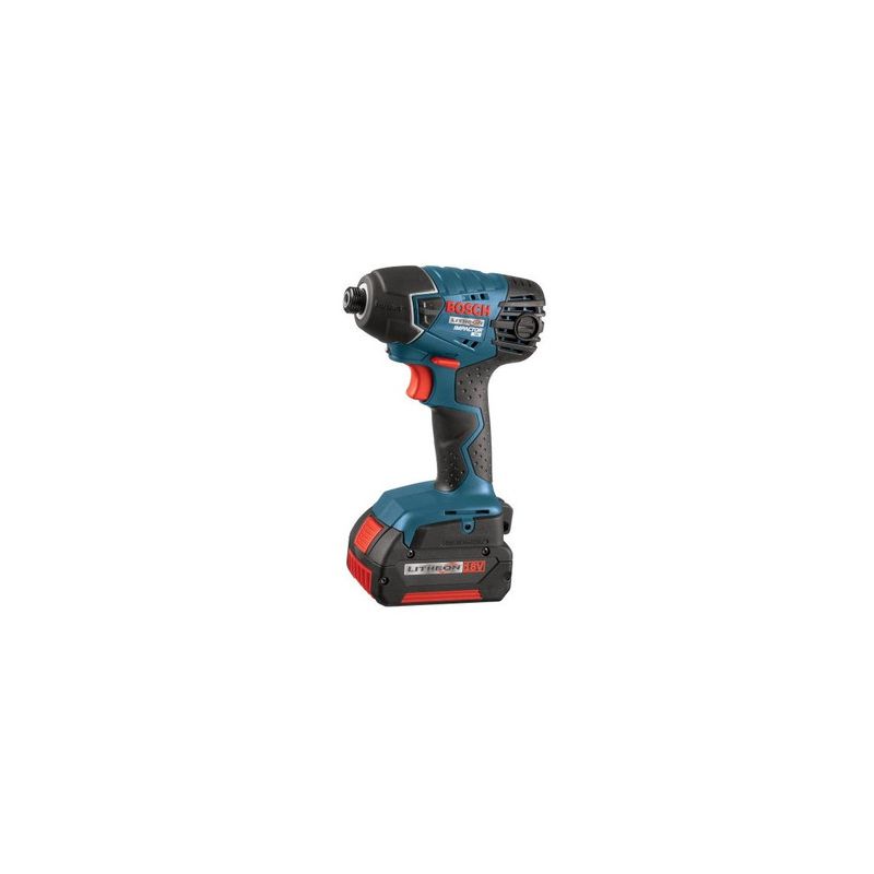 Bosch 25618-01 N\/A Impact Drivers Bosch 25618-01 18V Impact Driver with 2 Fat Pack Batteries