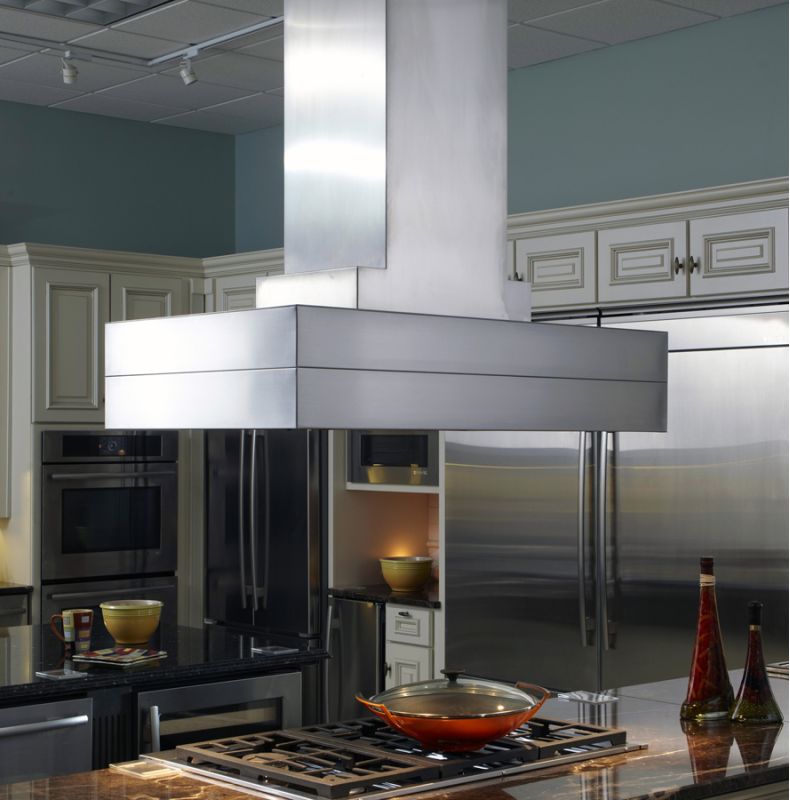 Vent-A-Hood CIEH9-242 SS Stainless Steel Vent-A-Hood CIEH9-242 Island Range Hood from the Contemporary Series