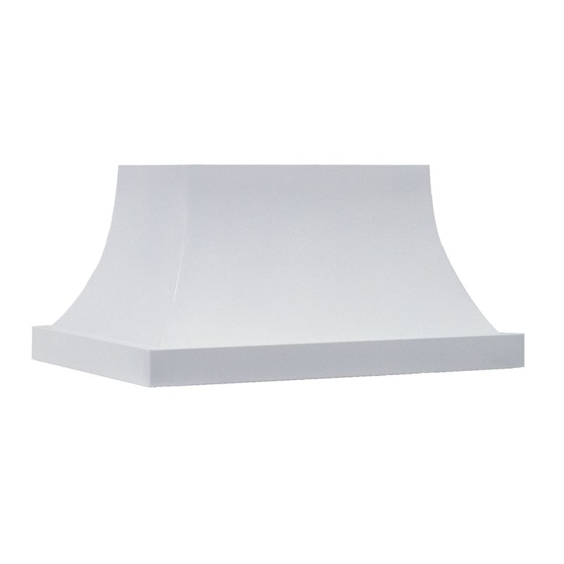 Vent-A-Hood ISFH18-254 WH White Vent-A-Hood ISFH18-254 550 CFM 54 Island Mounted Range Hood with Halogen Lights