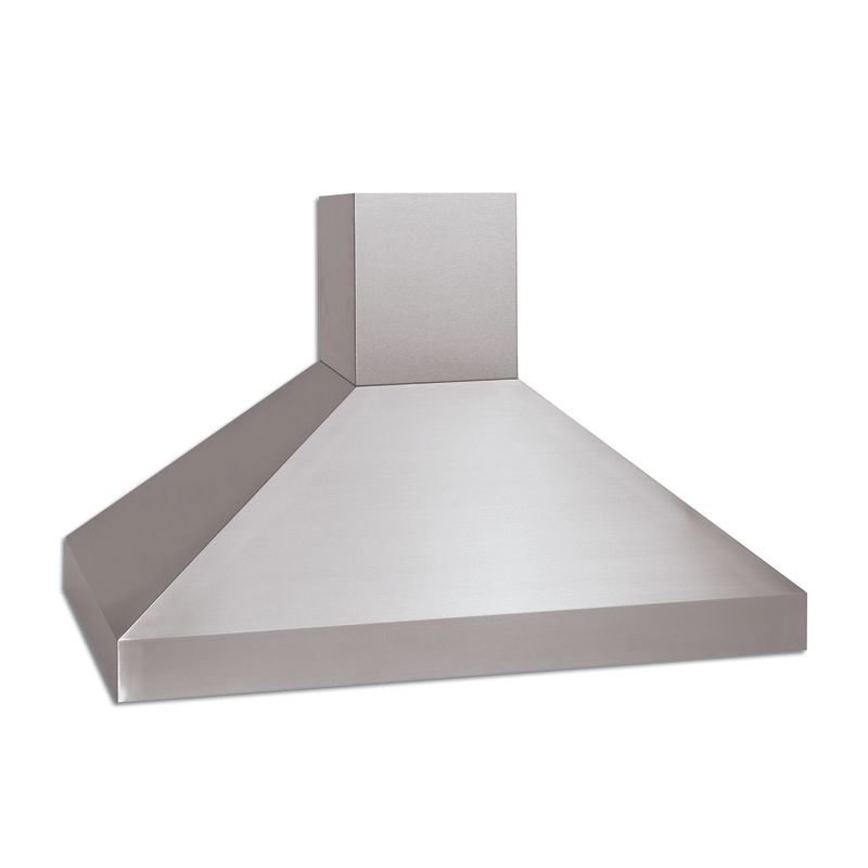 Vent-A-Hood PYDH18-242 SS Stainless Steel Vent-A-Hood PYDH18-242 550 CFM 42 Euro-Style Island Range Hood with Halogen Lig