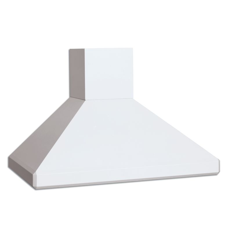 Vent-A-Hood SLDH14-136 WH White Vent-A-Hood SLDH14-136 300 CFM 36 Euro-Style Wall Mounted Range Hood with a Sin
