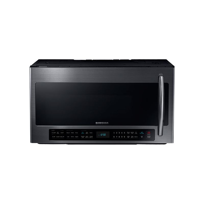 Samsung Me21h706mqs 21 Cuft Over The Range Microwave With Multisensor
